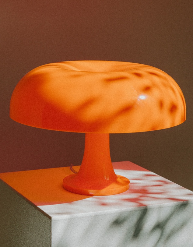 Dennis Did It - Puffball Lamp Blood Orange
