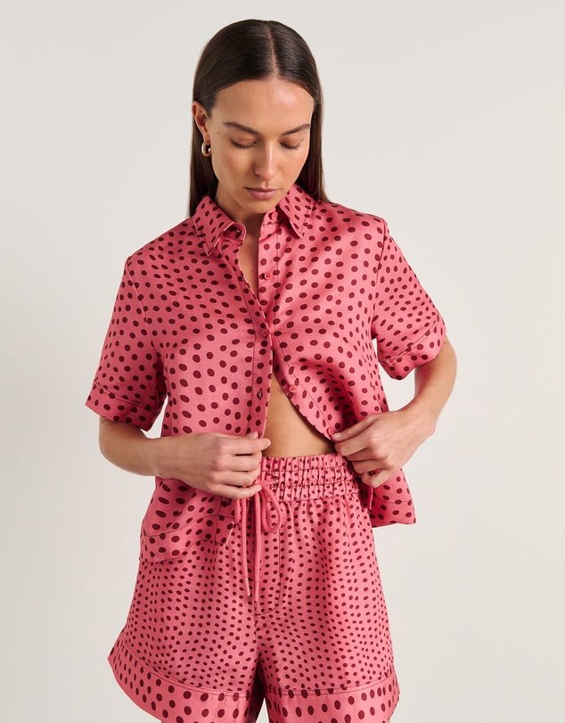 Jag - Ania Spot Short Sleeve Shirt