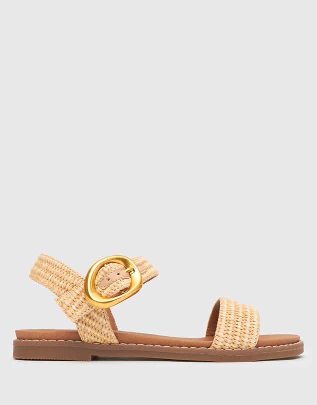 Zeroe - Wider Fit Atlanta Vegan Flat Sandals
