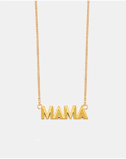 Rachel Jackson - Mini Art Deco Mama Necklace