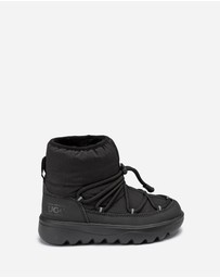 Ozwear Connection Uggs - Ugg Kids Down Lace-Up Snow Boots (Water Resistant)