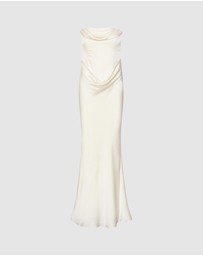 ROTATE - Corsage Long Dress