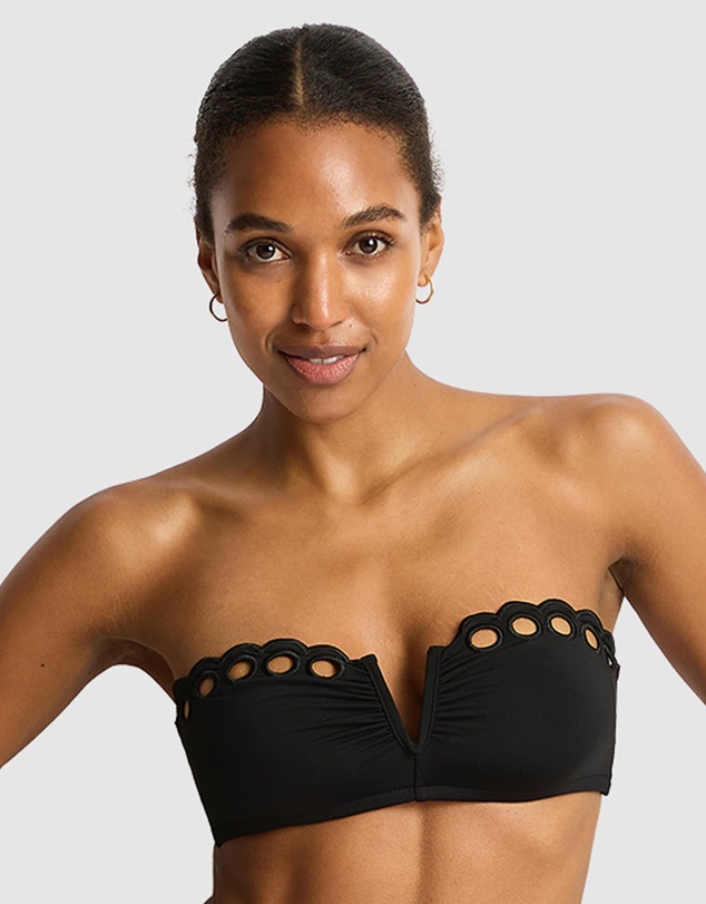 Sea Level Australia - Elysian V Bar Bandeau Bikini Top