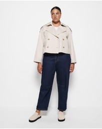 Commonry - Melissa Cropped Trench
