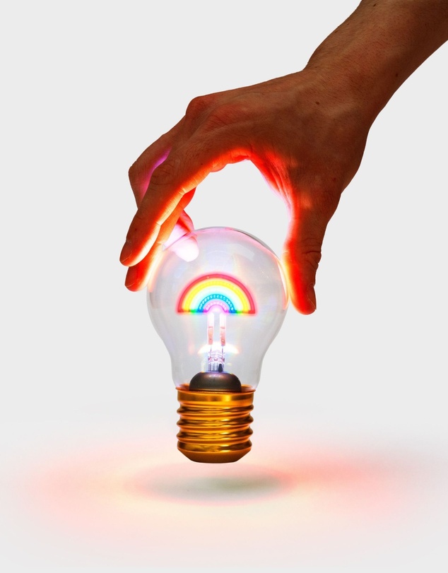 Suck UK - Cordless Lightbulb Rainbow