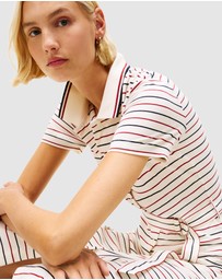Tommy Hilfiger - Tipping Co Midi Polo Dress