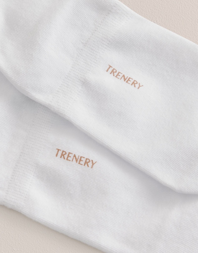 Trenery - Invisible Sock in White