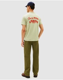 Tommy Hilfiger - Back Logo Jersey Crew Neck T-Shirt
