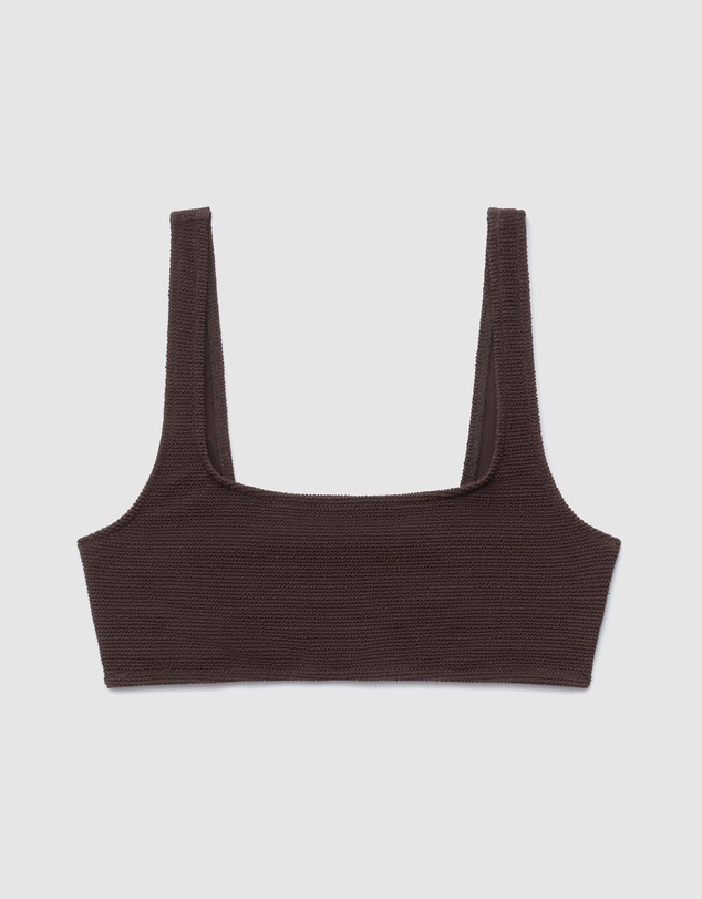 & Other Stories - Textured Bikini Top