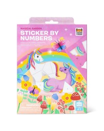 Tiger Tribe - Sticker By Numbers - Magical Garden