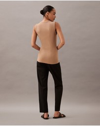 Calvin Klein - Fitted Ribbed Tank Top