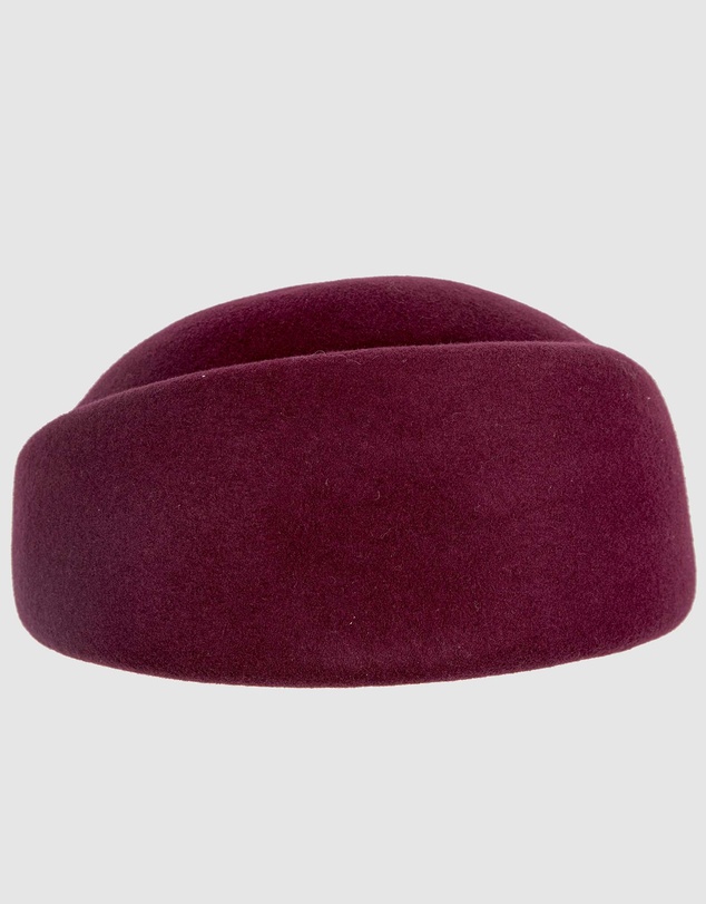 Max Alexander - Winter Burgundy Felt Designer Hat