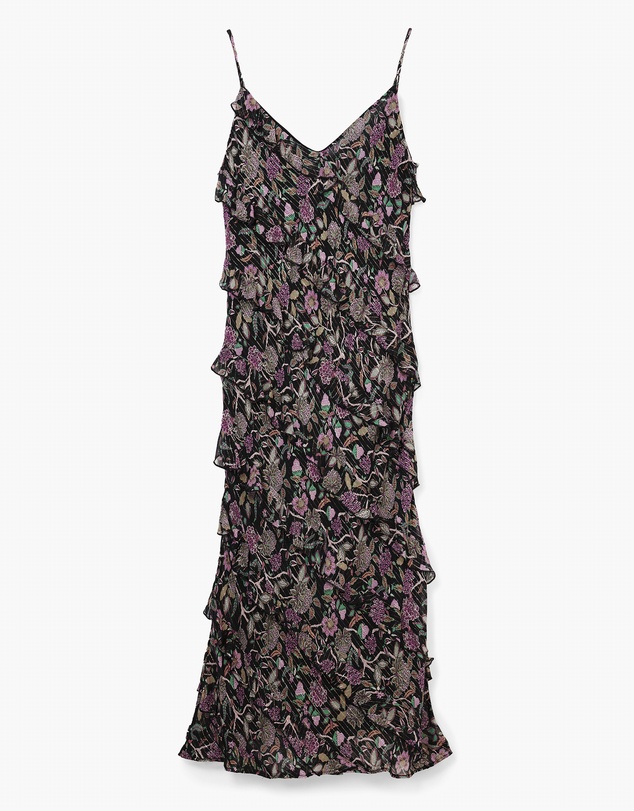 Desigual - Midi dress with ruffles