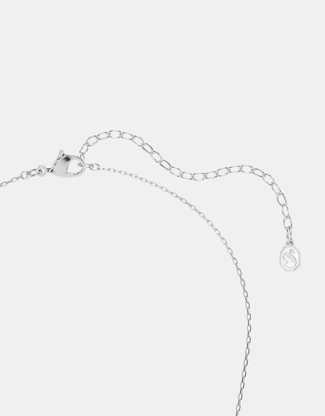 Swarovski - Idyllia Pendant, Mixed Cuts, Arrow, White, Rhodium Plated