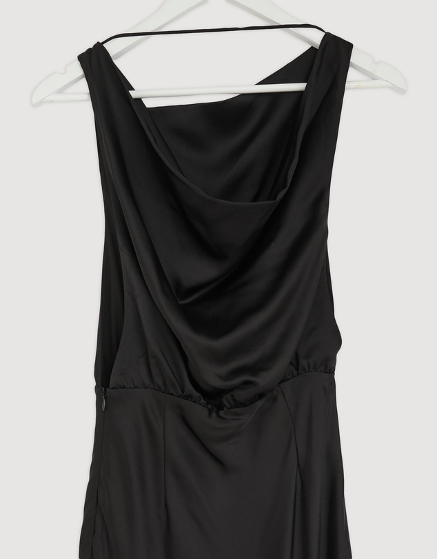 Revibe - Repaired CHANCERY Sharni Drape Top Maxi Dress - AU 6