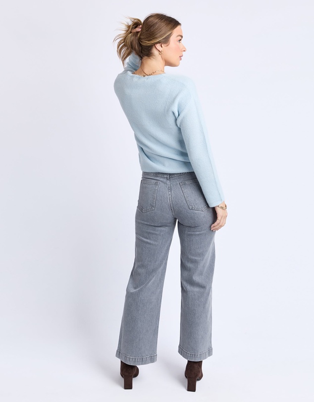 Foxwood - Murphy Knit Cardi Ice Blue