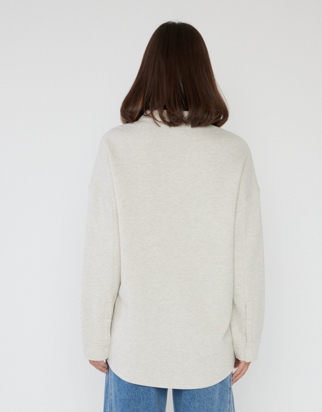 ALEXANDRA - Henley Jumper Oat