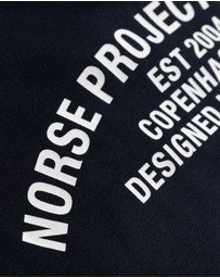 Norse Projects - Snekkersten Organic Arch Print T-Shirt
