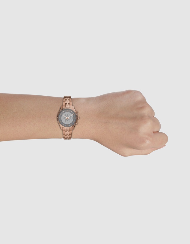 Fossil - Fossil Scarlette Hybrid HR Rose Gold Smartwatch FTW7043