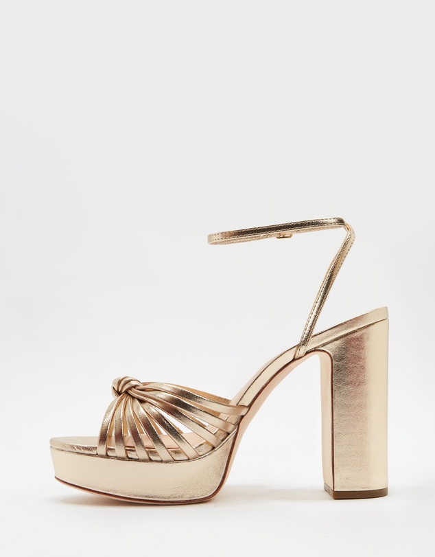 Loeffler Randall - Rivka Leather Knot Platform Sandals