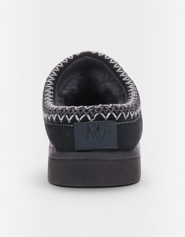 Mia Vita - Zap Slipper - Charcoal