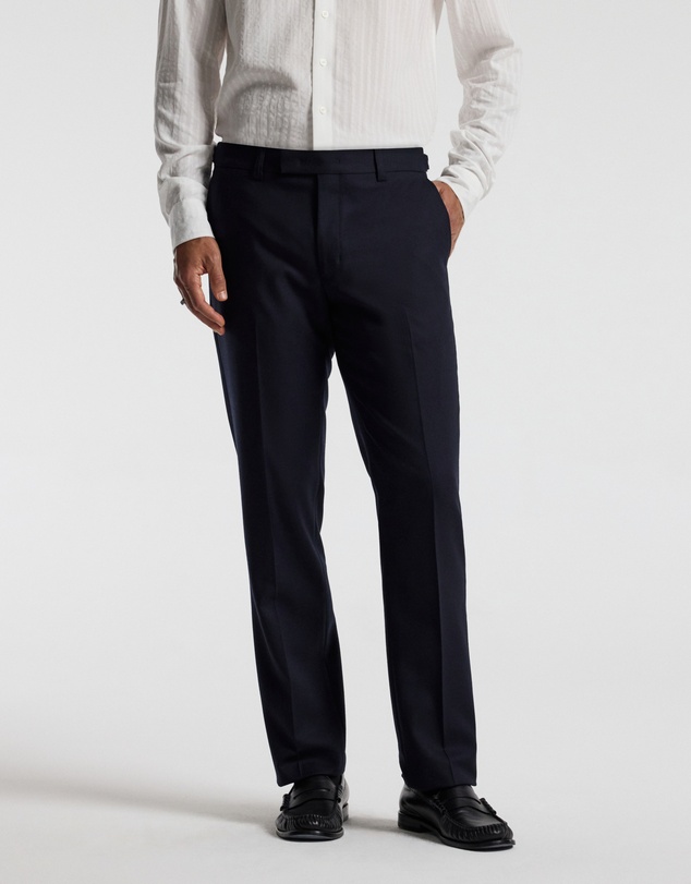 Calibre - Tab Detail Wool Pants Navy