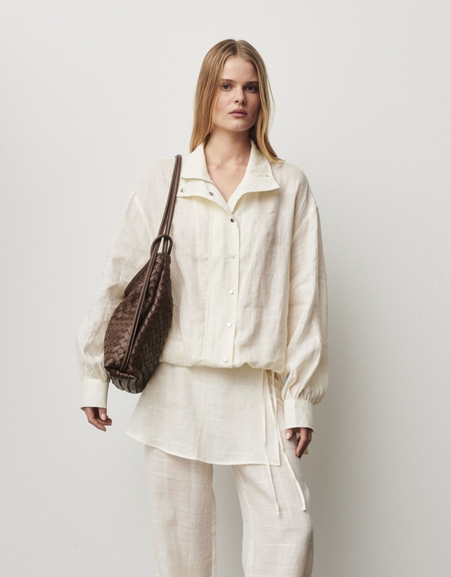 VESTIRSI - Woven Bella Convertible Backpack Chocolate