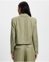 Emme - SALVIA CROPPED BLAZER