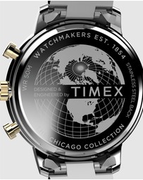 TIMEX - Timex Chicago 45mm Two-Tone Multifunction Watch