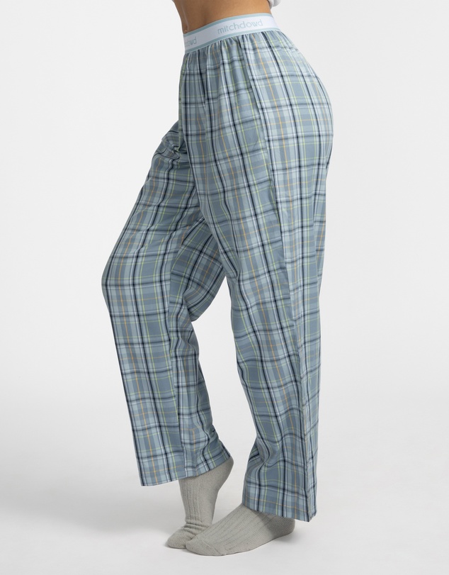 Mitch Dowd - Waves Check Pyjama Pant - Multi
