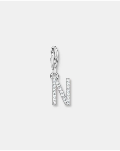 THOMAS SABO - Charm Pendant Letter N Silver