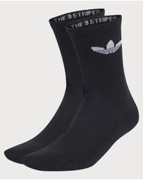adidas Originals - Trefoil Cushion Crew Socks 3 Pairs Unisex
