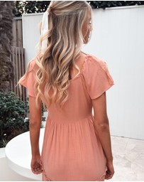 Esther & Co - Celie Dress - Rust