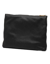 Pre-Loved by Azura Reborn - Pre-Loved Medium Leather Logo Portfolio Clutch