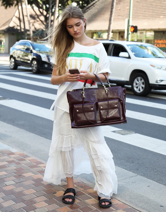 Belle & Bloom - Reflections Leather Shoulder Bag