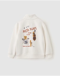 M.N.G - Pasta Sweatshirt - Babies-Kids