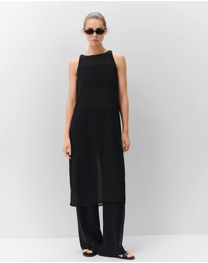 UNISON - Sheer Longline Tunic