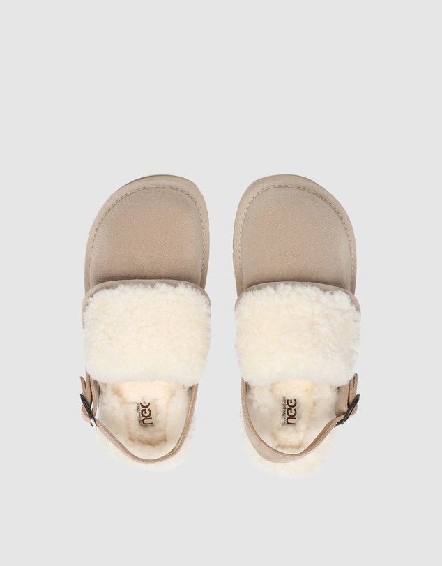 EVERAU - Australian Shepherd Ugg Tenley Cow Suede Upper House Shoes
