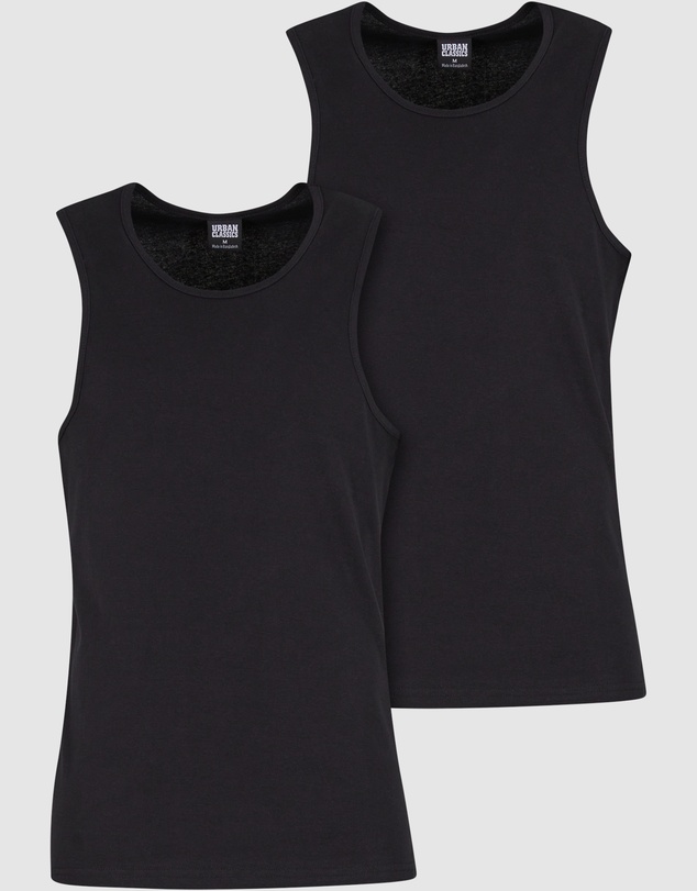 Urban Classics - Ribbed Tank Undershirt 2Pack