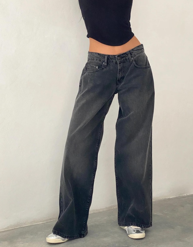 Motel Rocks - Roomy Low Rise Jeans