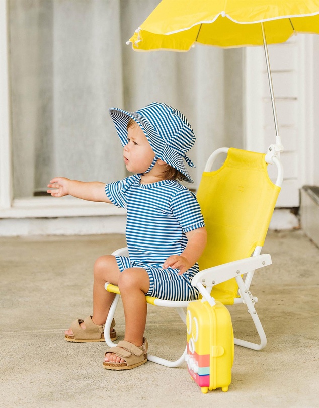 Minihaha - Bodhi Stripe Swim Sunhat - Kids