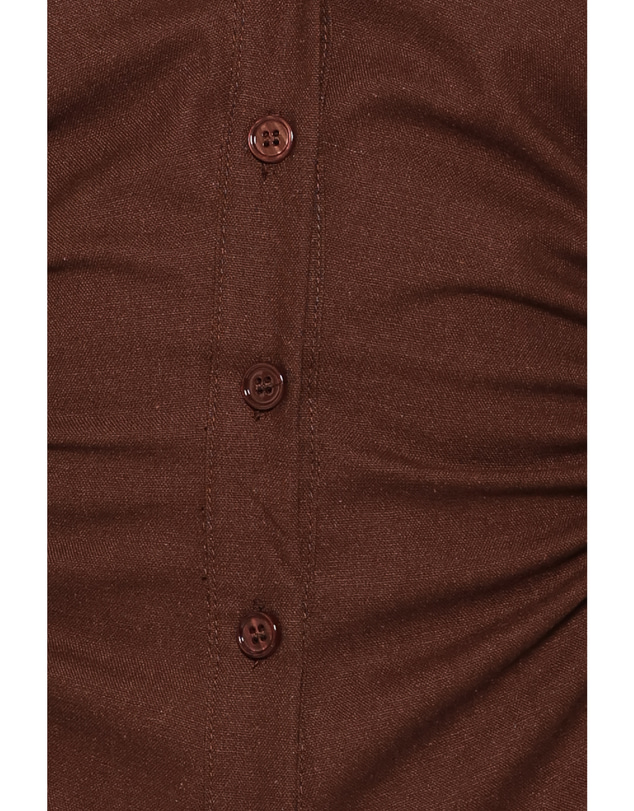 Petal & Pup - Gianni Midi Dress - Brown