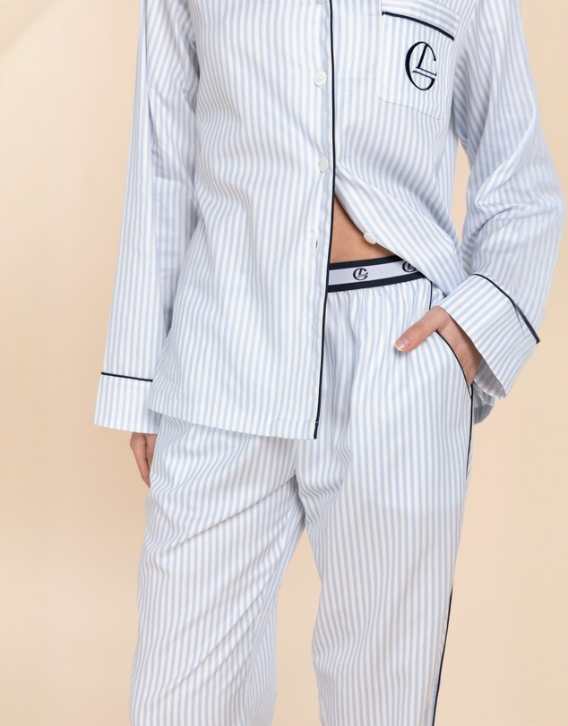 Gingerlilly - Rebecca Judd x Gingerlilly Susanna Cotton Long PJ Set