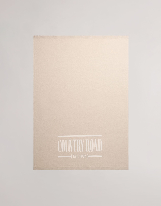 Country Road - Cr Organically Grown Cotton Heritage Throw