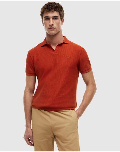 Tommy Hilfiger - Regular Fit Jacquard Polo Shirt