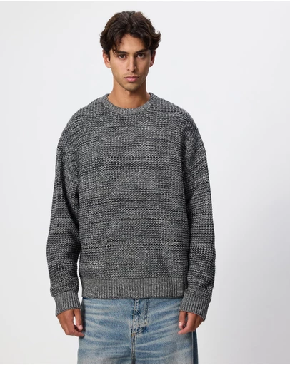 Thrills - Union Box Crop Crew Knit