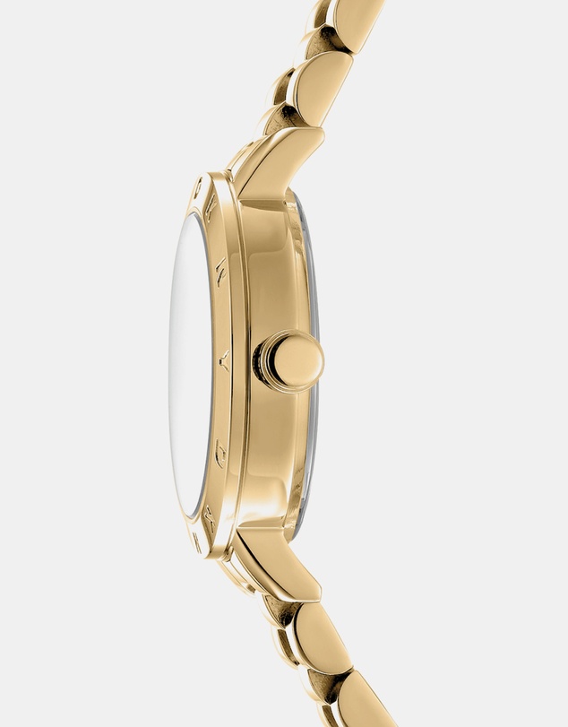 DKNY - Essentials Gold 28mm Womens Watch + Gold Bracelet
