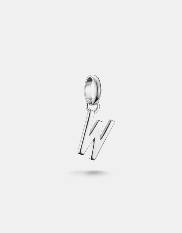 THOMAS SABO - THOMAS SABO Connect Charm letter W Silver