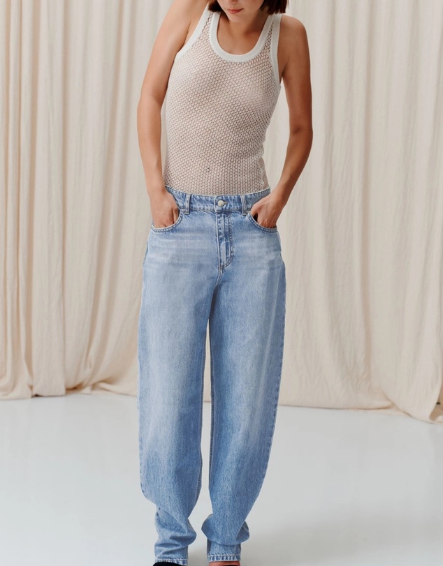 Marella - ICONIC EXCLUSIVE - Emily Ratajkowski - Barrels Denim Jean