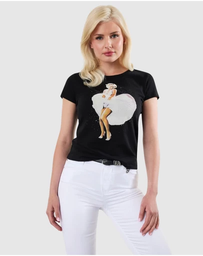 GUESS - Eco Marilyn Iconic T-Shirt